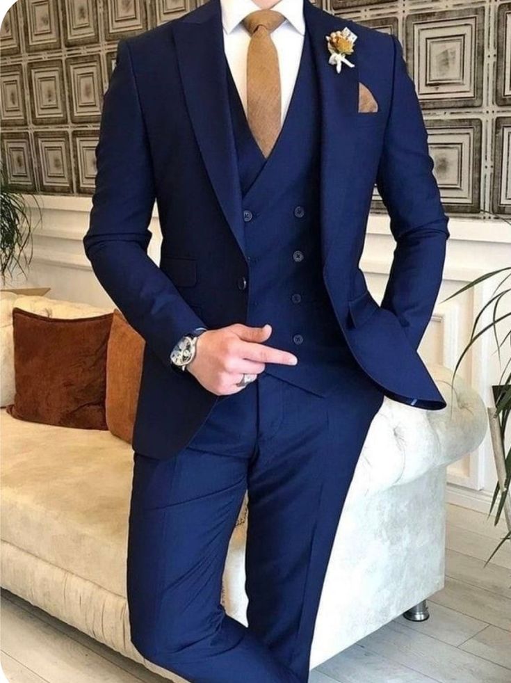 MEN WEDDING SUITE Men Suit Men Navy Blue Suit Men Wedding Clothing Men Bespoke Suit Groom Suits Groom Party Wear Suit Suit for Gift - Etsy